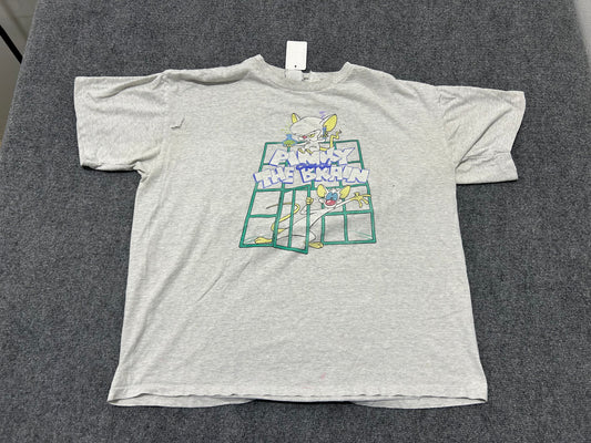 1993 Pink and The Brain Tee - Grey Size XXL