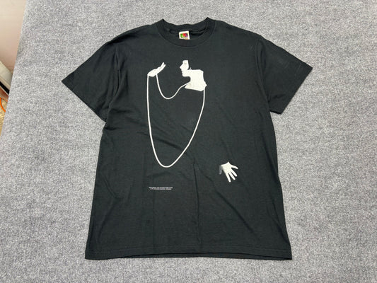 1994 Women with Pearls Art Tee - Black Size Large
