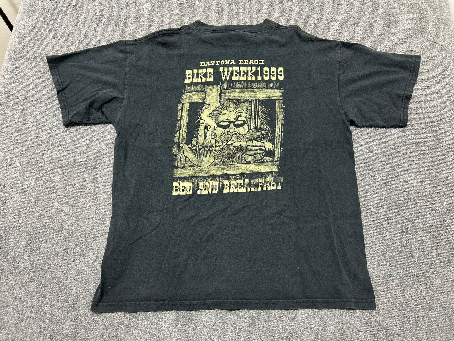 1999 The Bikers Are Cumming Tee - Black Size XL(con)