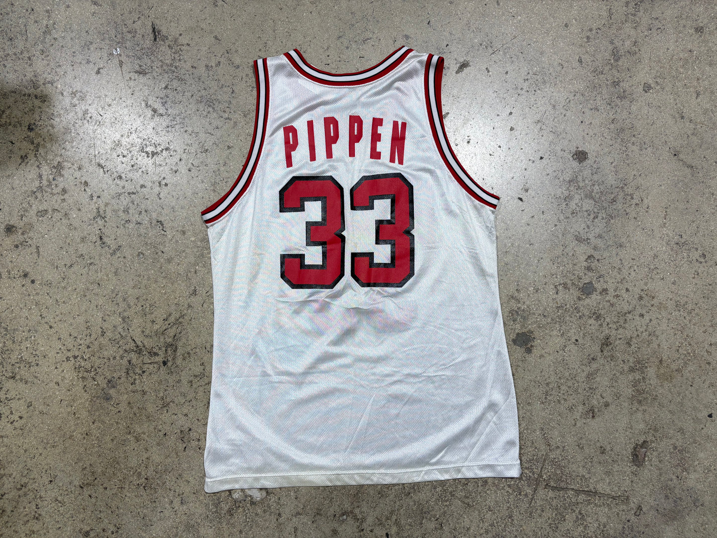 Champion Chicago Bulls Pippen #33 Jersey Size 44/Large