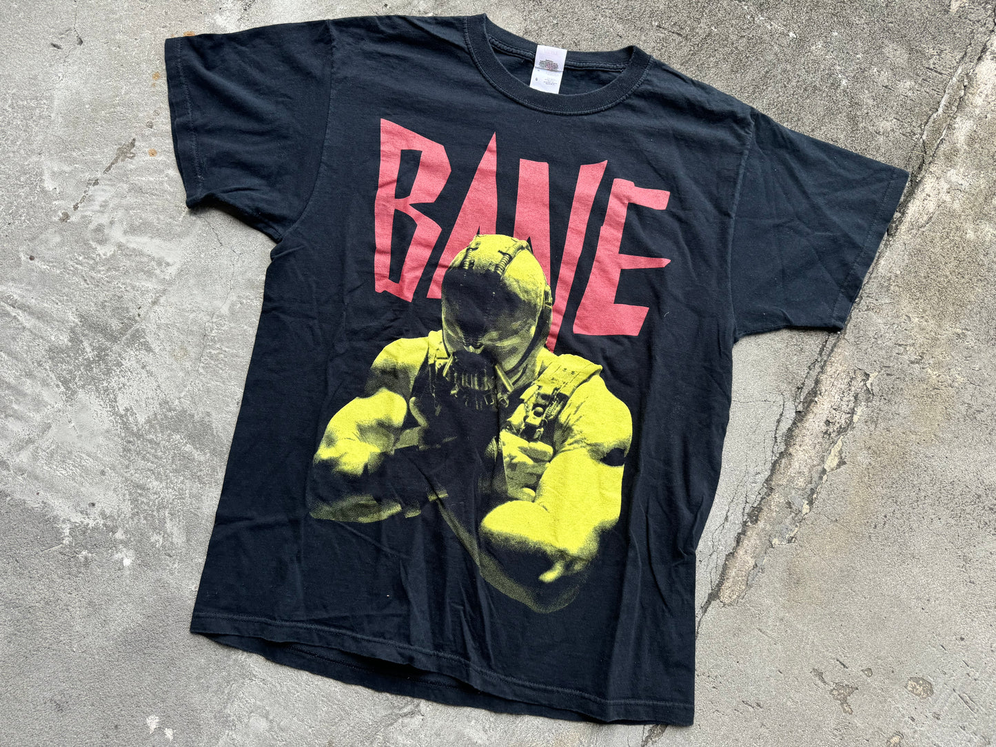 The Dark Knight Rises Bane Big Graphic Tee - Black Size Large