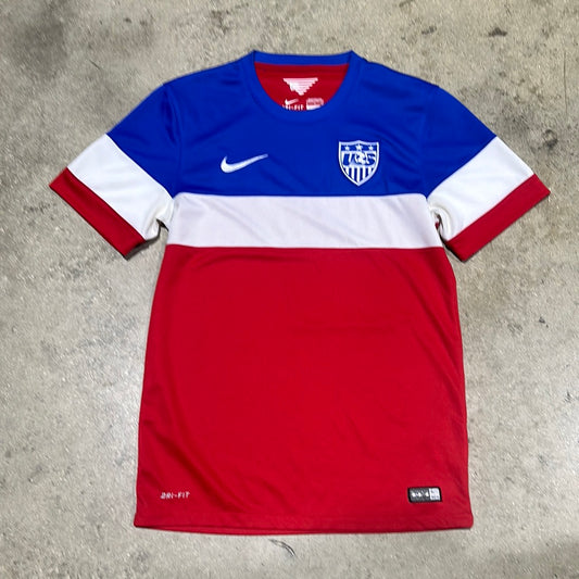 Nike USMNT Tri-Color Jersey - Red/White/Blue Size Small