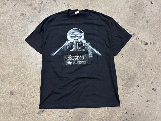 South Park Respect My Authority Tee - Black Size XL