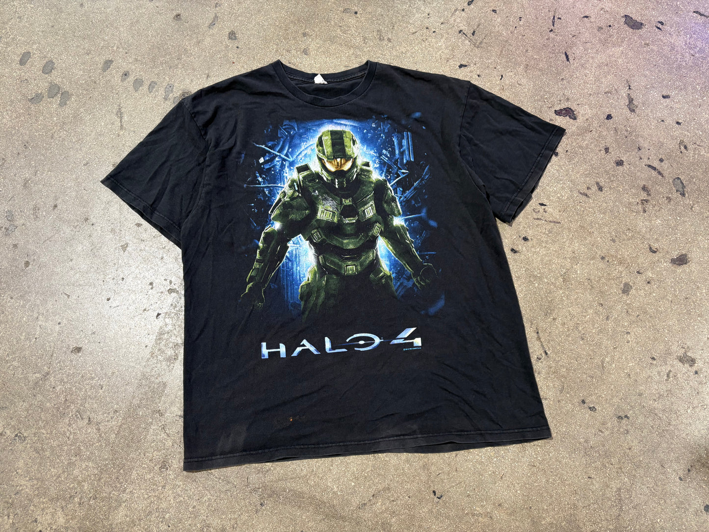 Halo 4 Cover Tee - Black Size Large