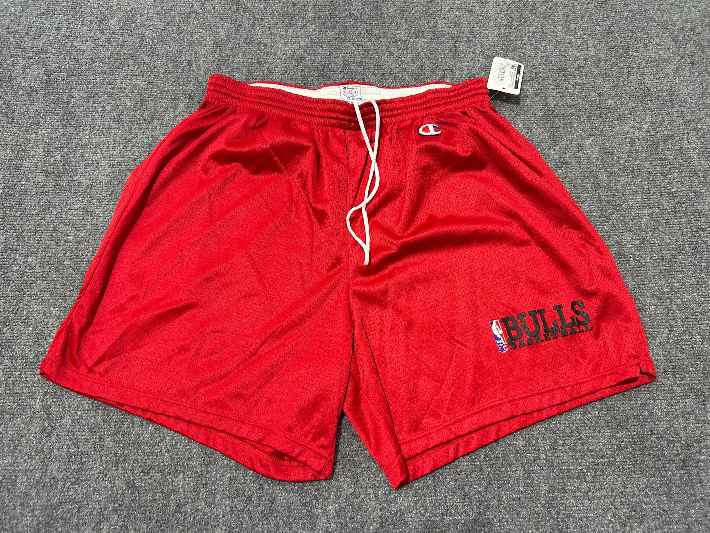 NEW Champion Chicago Bulls Mesh Shorts - Red Size XL