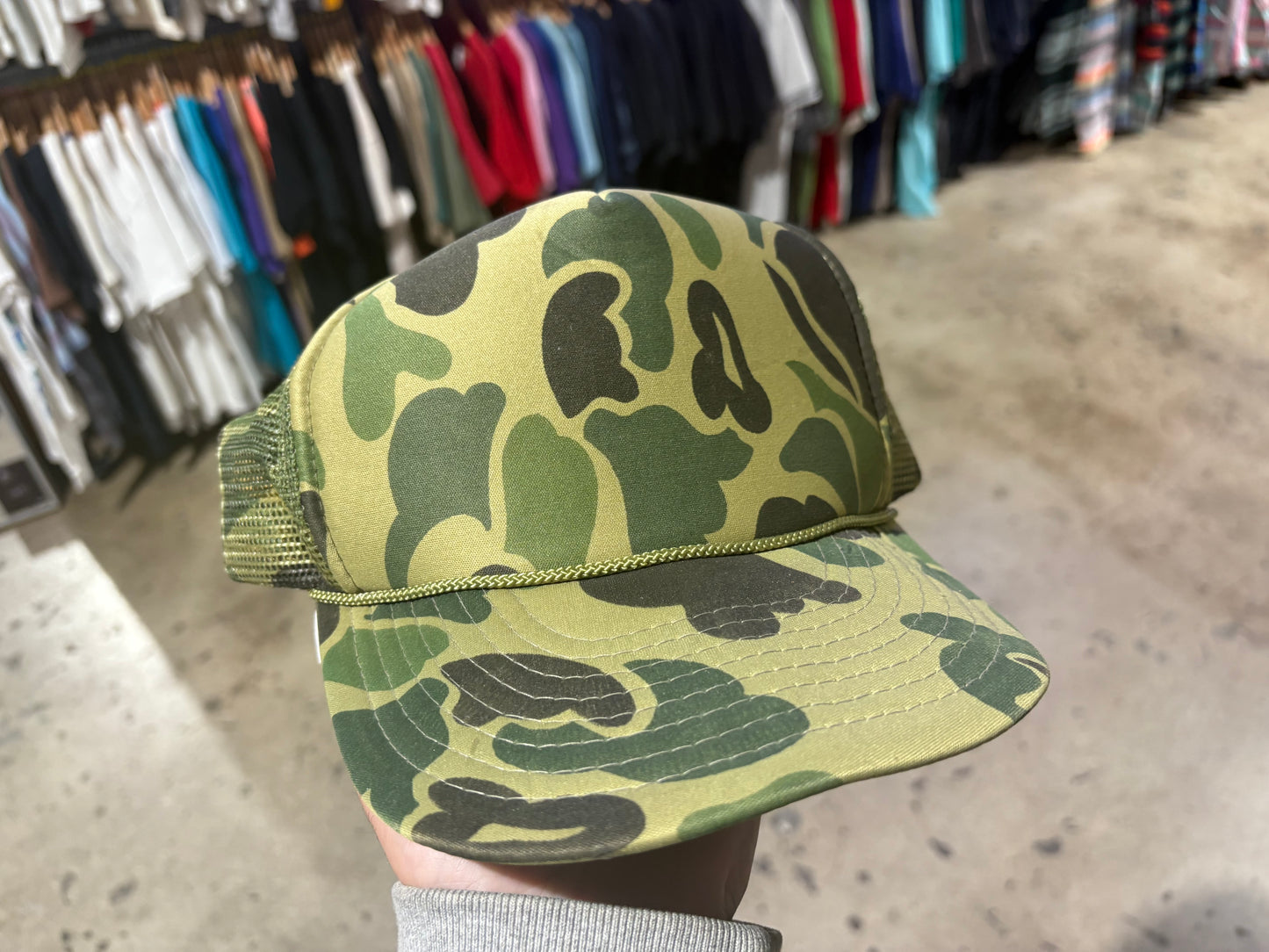 Duck Camo Trucker Hat - Camo