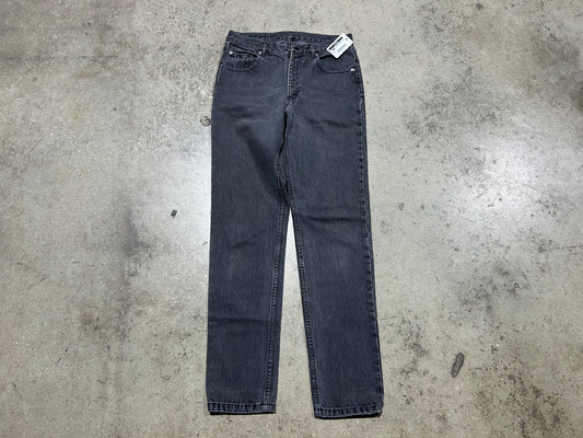 WMNS Polo Straight Leg Jeans - Black Size 10