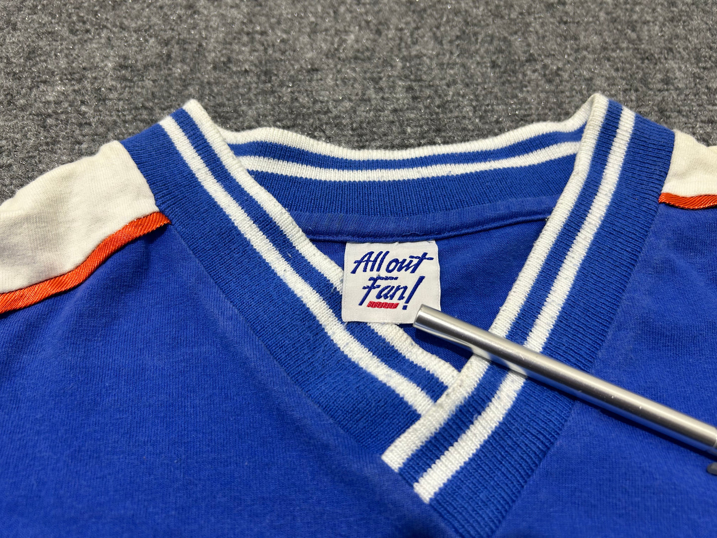 Mets Pullover Shirt - Blue Size Large(con)