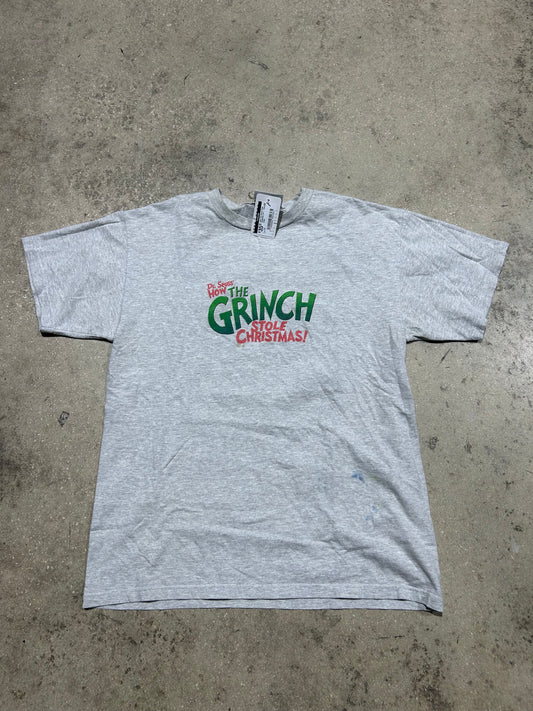 How The Grinch Stole Christmas Tee - Gray Size Large