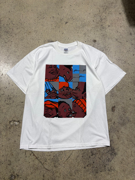 Bootleg Platinum FUBU Tee - White Size XL (24x30)