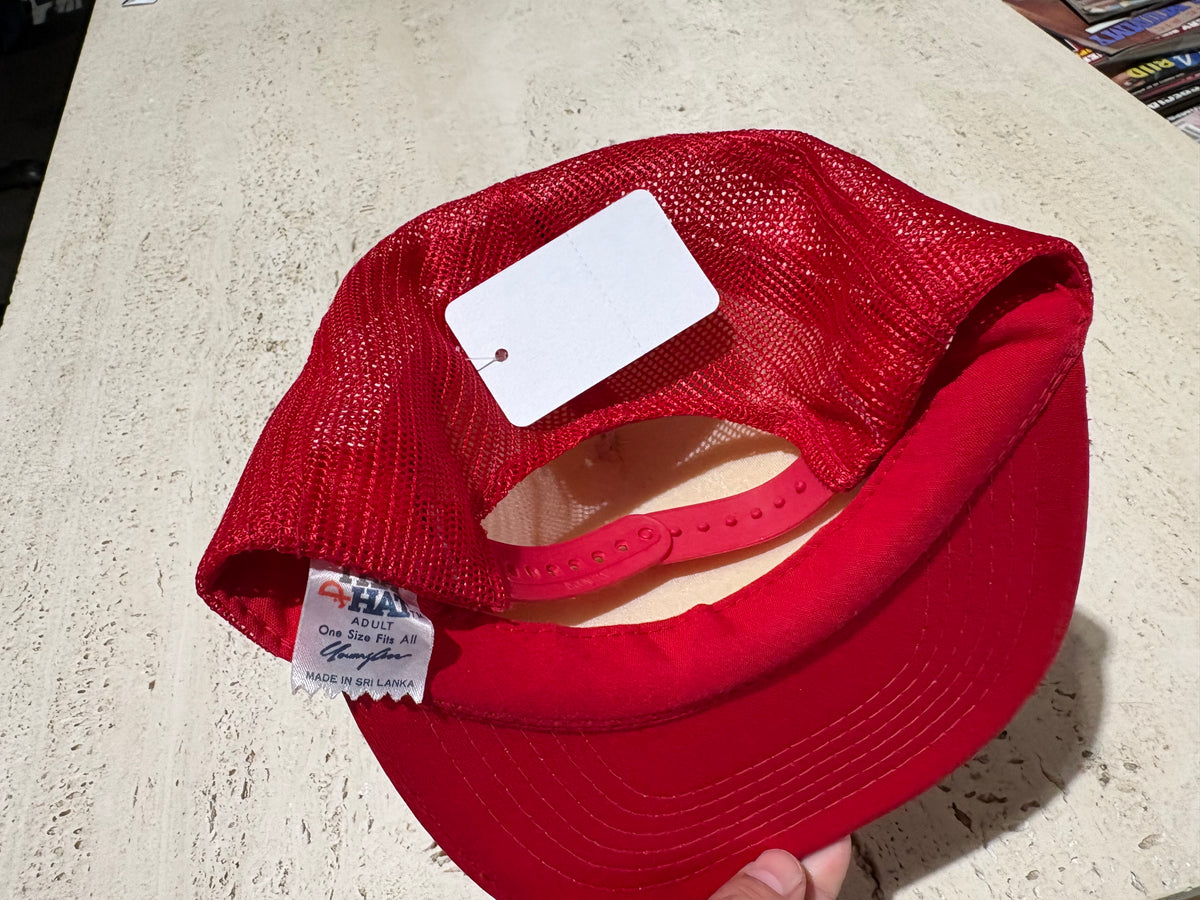 Rosewood Trucker Hat - Red/White