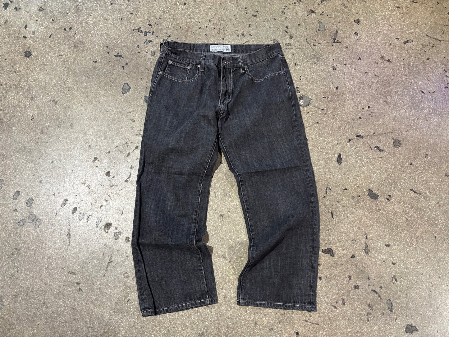 Ecko Unlimited Straight Fit Jeans - Grey Size 36