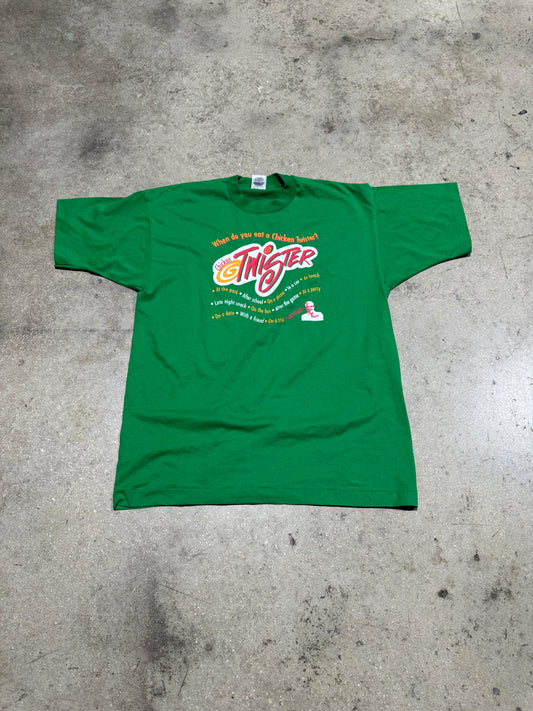 1997 KFC Twister Tee - Green Size XL