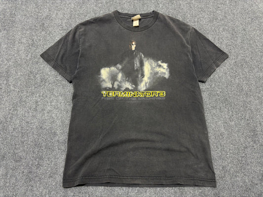 Terminator 3 Tee - Faded Black Size Large