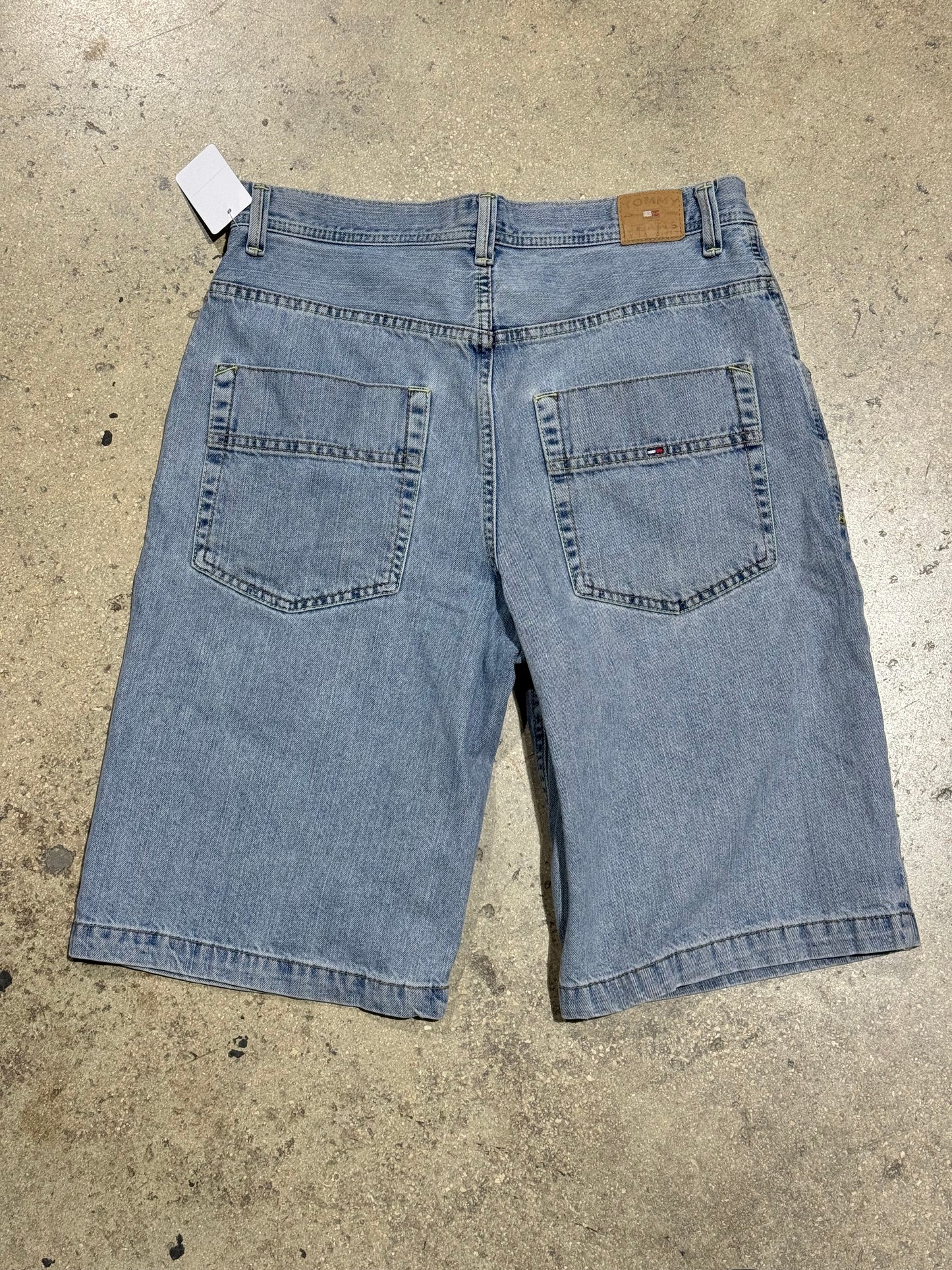 Tommy Hilfiger Denim Jean Shorts - Light Wash Size 34