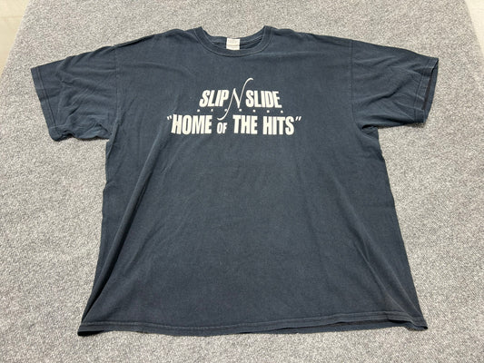 Slip N Slide Record House Of Hits Tee - Black Size XXL