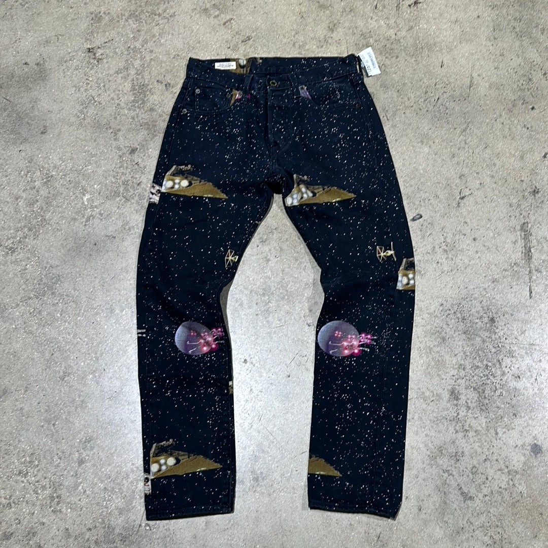 Levis Star Wars Denim Jeans - Black Size 29x32