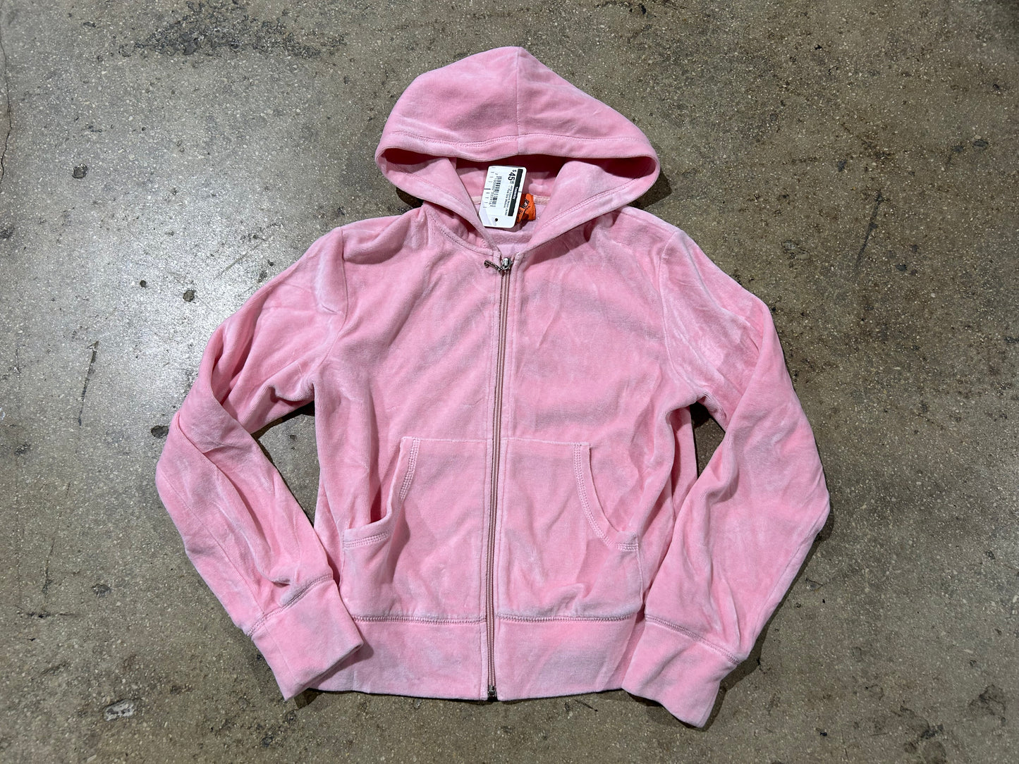 Juicy Couture Velour Jacket - Pink Size Medium