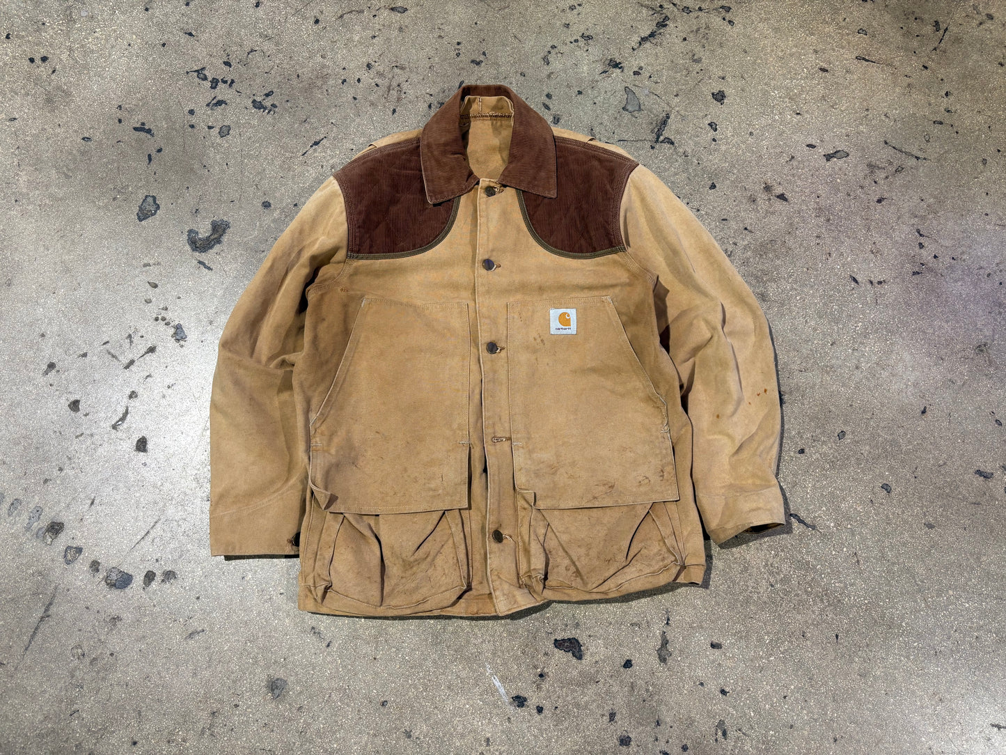Carhartt Padded Hunting Jacket - Khaki Size Large