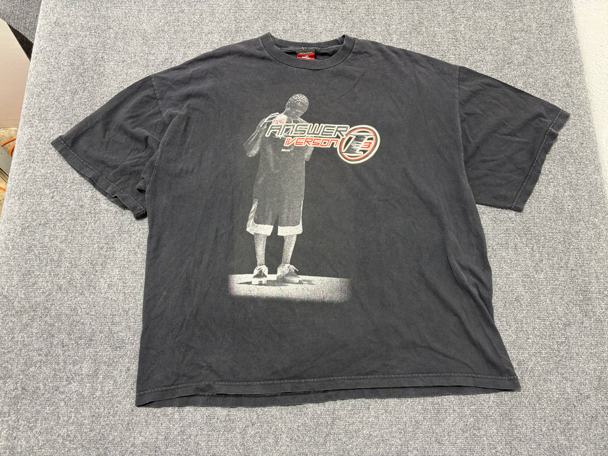 Reebok Allen Iverson The Answer Tee - Black Size XXL