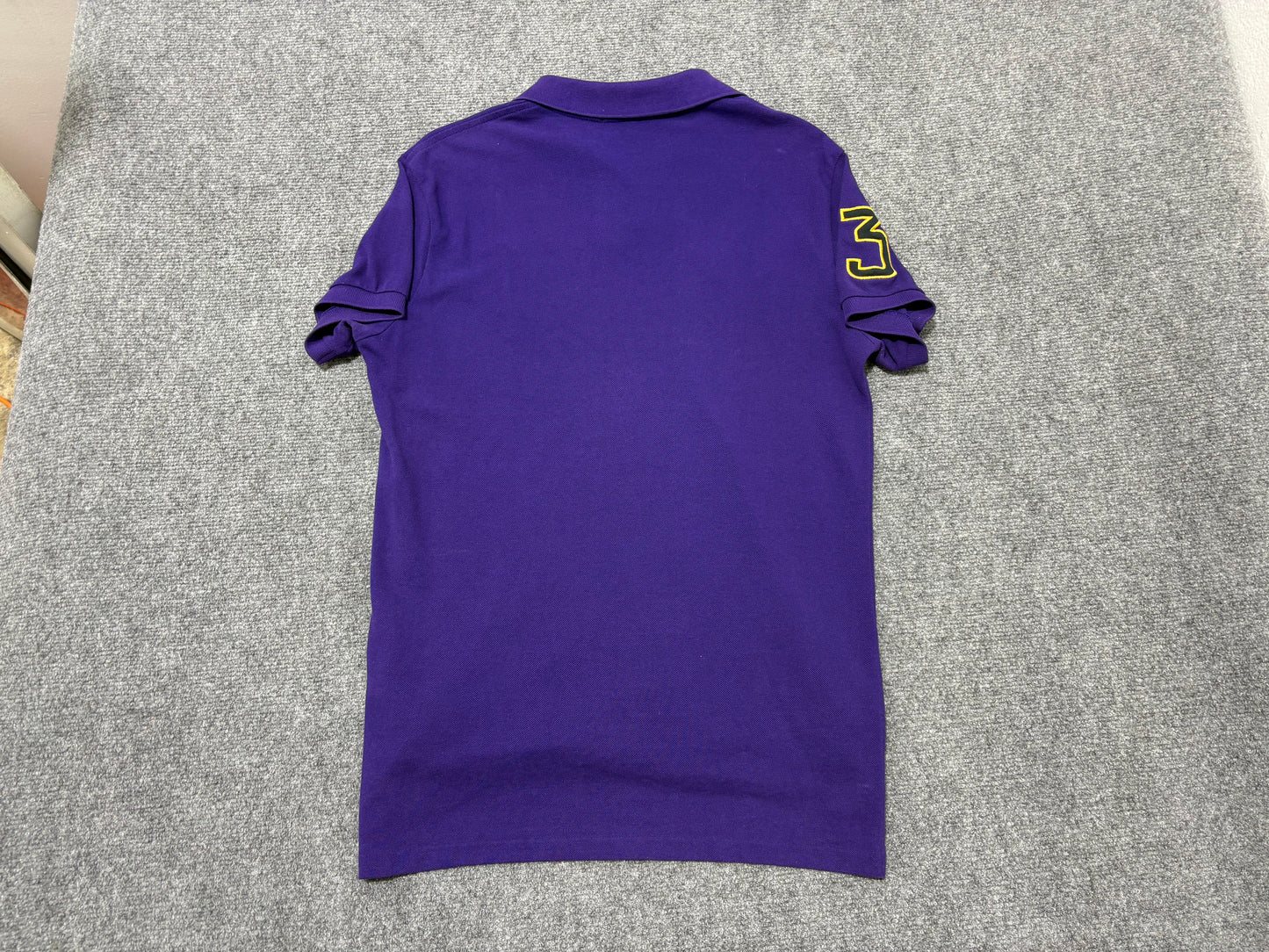 Polo Ralph Lauren Big Pony #3 Polo Shirt - Purple Size Medium