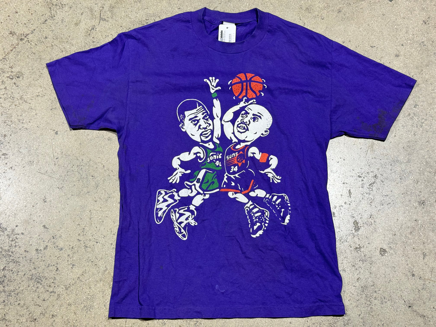 Barkley Vs. Kemp Tee - Purple Size Large