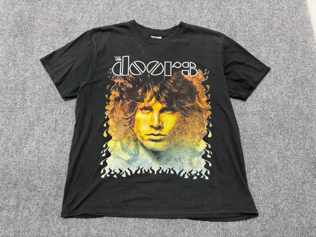 The Doors Jim Morrison Portrait Tee - Black Size XL