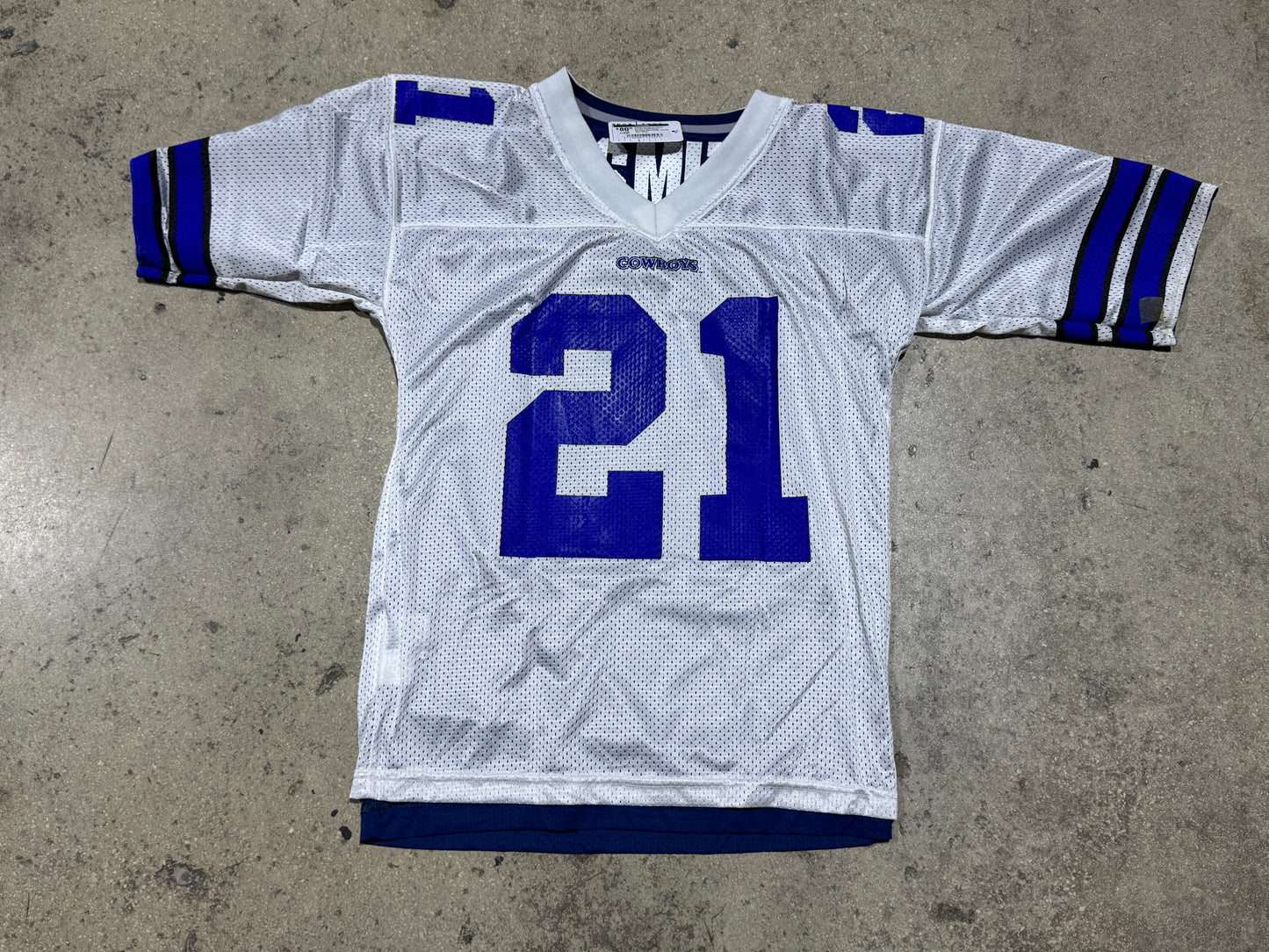 Starter Dallas Cowboys Emmit Smith/Deion Sanders Reversible Jersey Size 52/XL