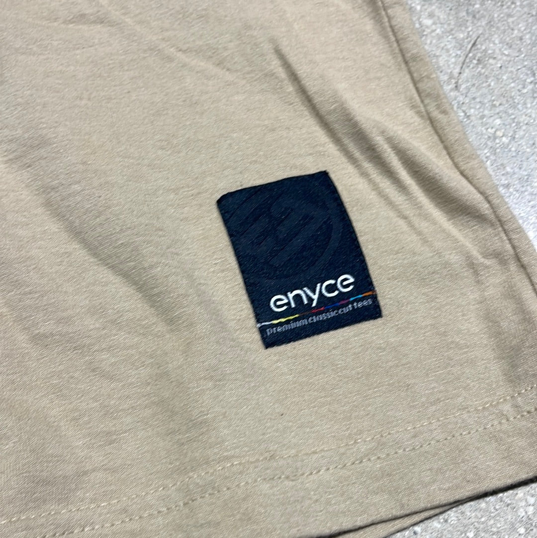 Enyce Upsidedown Spade Tee - Tan Size XL