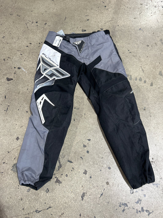Fly Racing Motorcross Pants - Grey Size 34