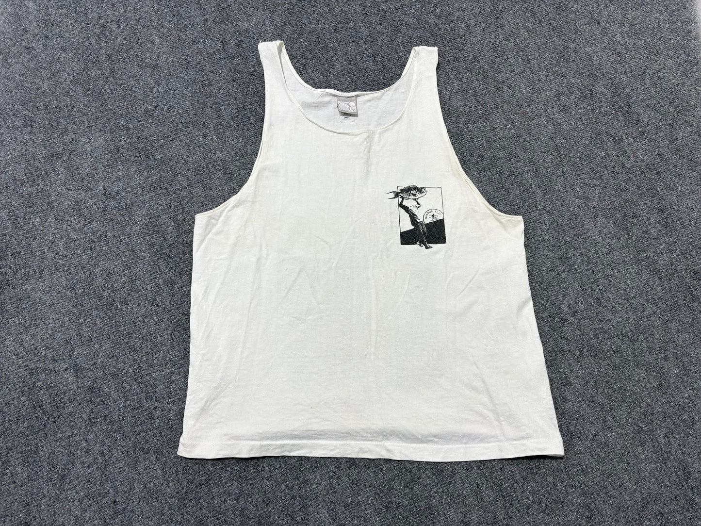 Ocean Pacific Tank Top - White Size Large