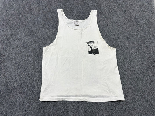 Ocean Pacific Tank Top - White Size Large