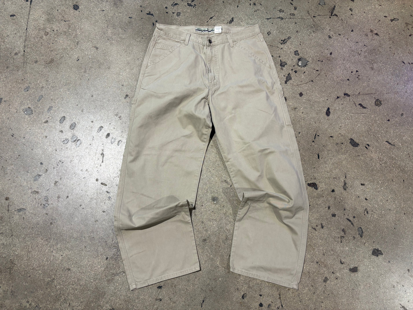 Levis Silvertab Khakis Carpenter Pants - khaki Size 36 x 32