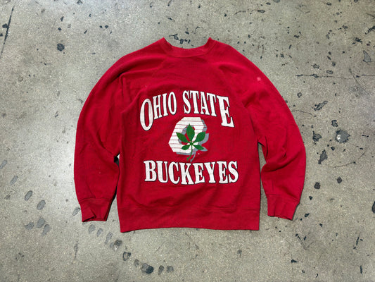 Ohio Sate Buckeyes Crewneck - Red size Medium