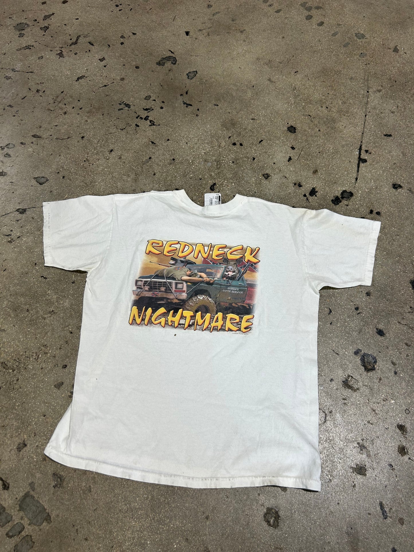 2005 Dixie Legend Redneck Nightmare - White Size Large