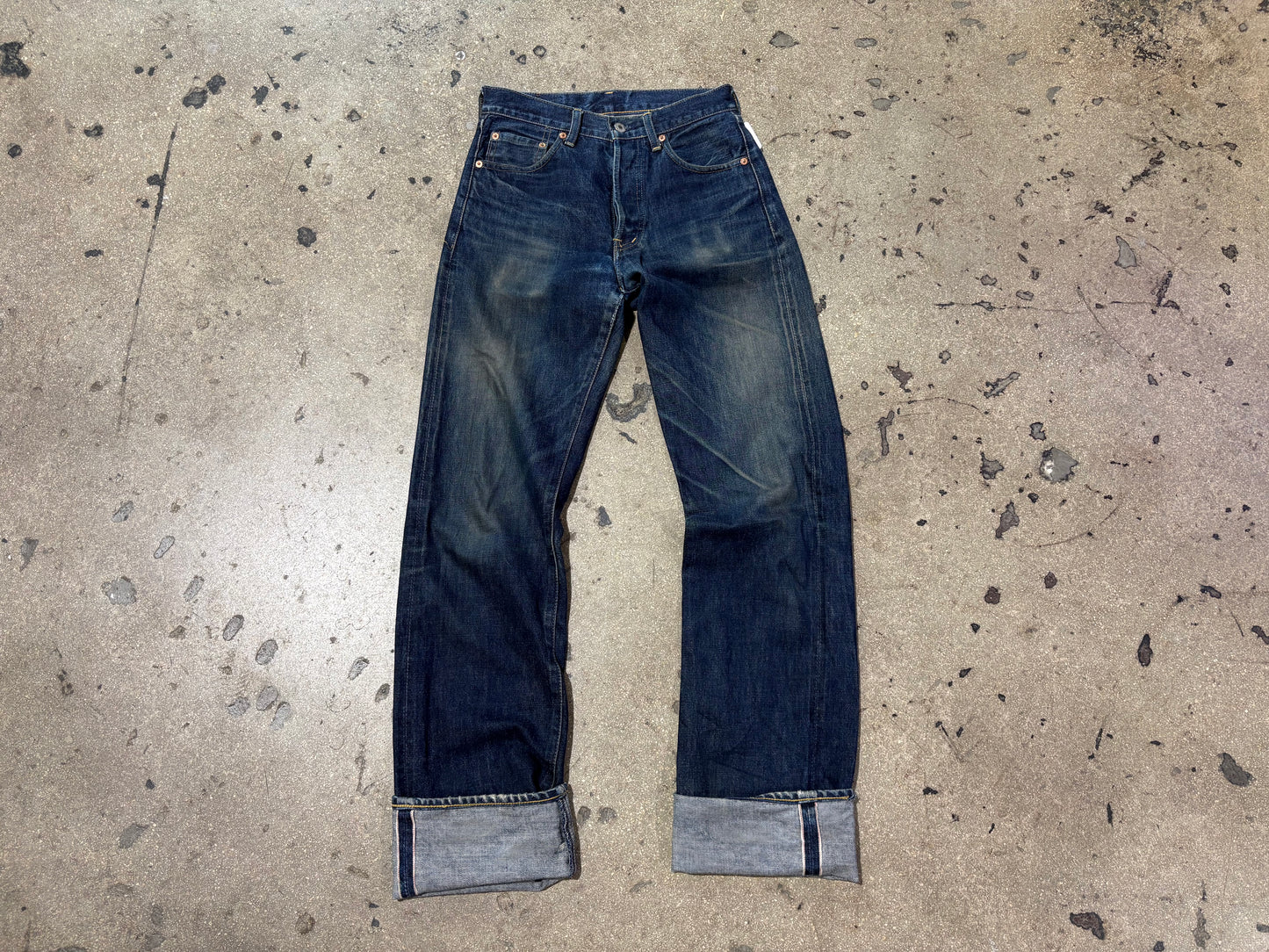 Levis 503bxx Selvedge Denim - Blue Size 27 x 36