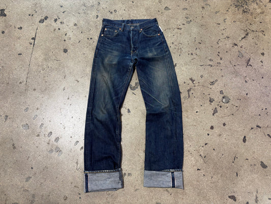 Levis 503bxx Selvedge Denim - Blue Size 27 x 36