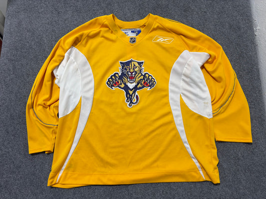 Florida Panthers Hockey Jersey - Yellow Size XXL