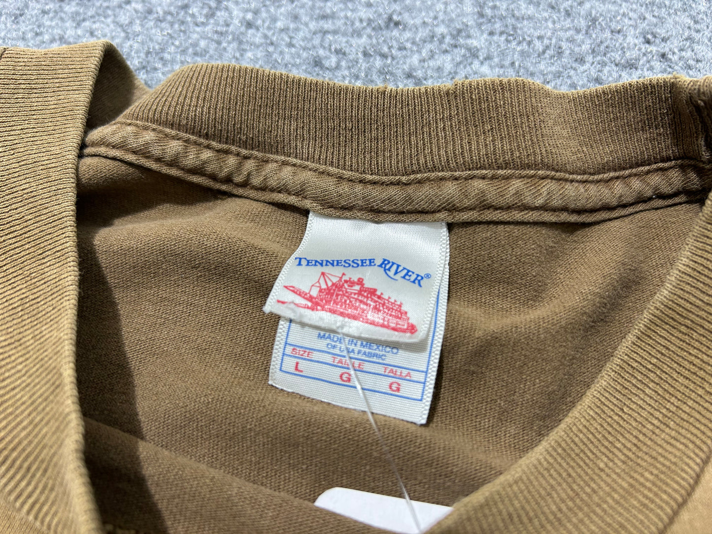 Faded Chevrolet Sexy Girl Tee - Brown Size Large