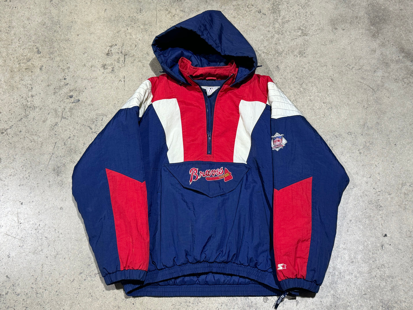 Starter Atlanta Braves Jacket Size XL