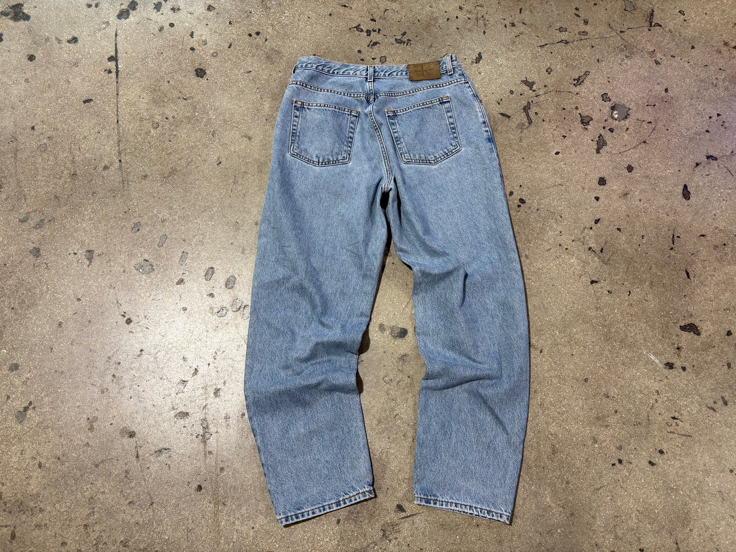 Calvin Klein Light Wash Jeans - Blue Size 34
