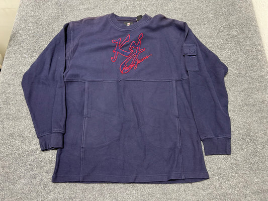 Kani Jeans Crewneck - Navy Size XL