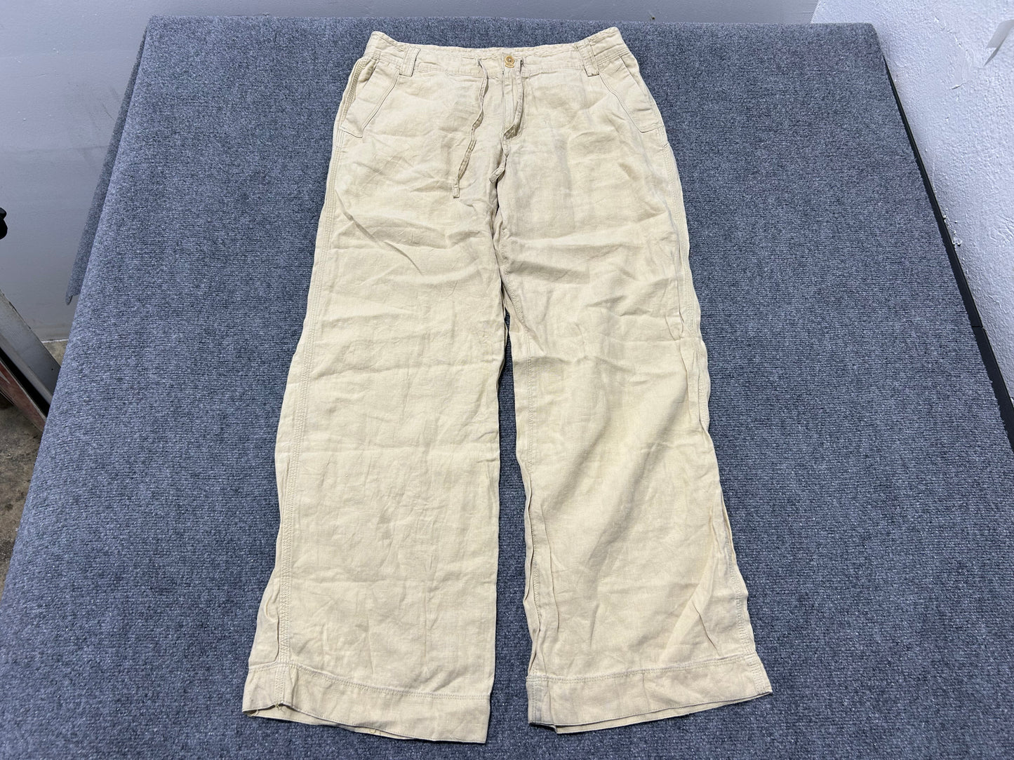 Ralph Lauren Linen Pants - Cream Size 14