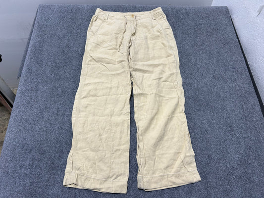 Ralph Lauren Linen Pants - Cream Size 14
