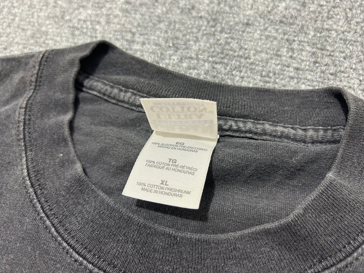 1998 Big Johnson If You Can Read This The Bitch Just passed Your Ass Tee - Black size XL