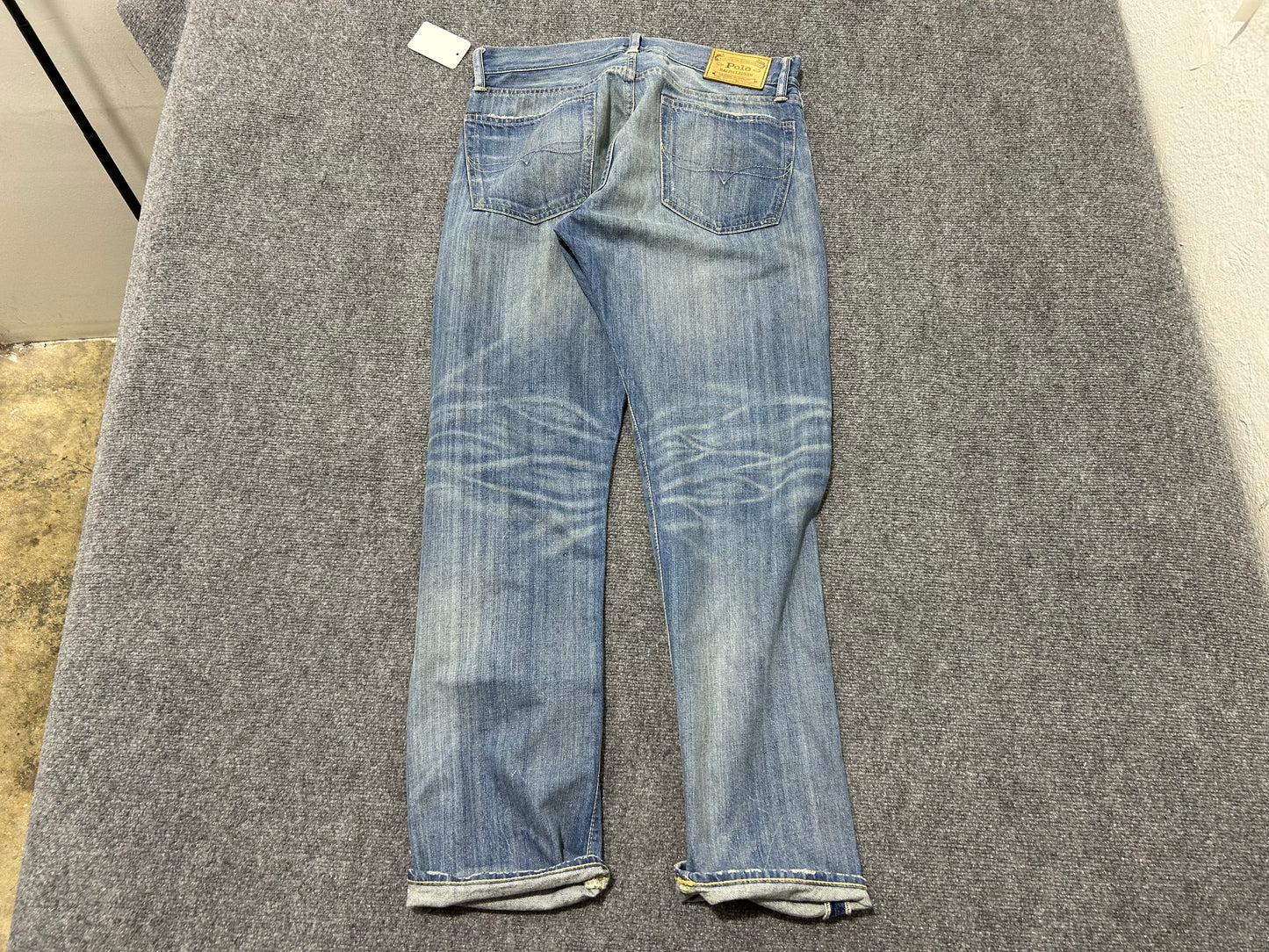 Ralph Lauren Polo Selvedge Denim Jeans - Blue Size 32x30