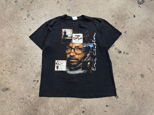 1992 Eric Clapton World Tour Tee - Black Size XL