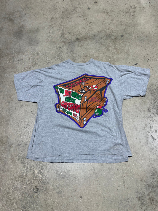 1994 Taz DO NOT OPEN Tee - Grey Size XL