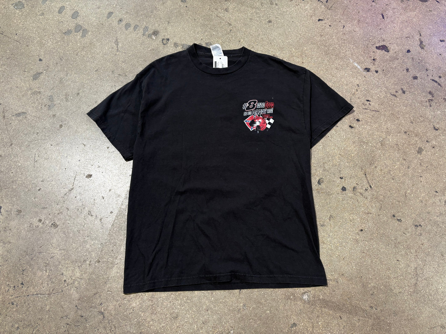 #8 Aint As Good As His Daddy... Tee - Black Size Large
