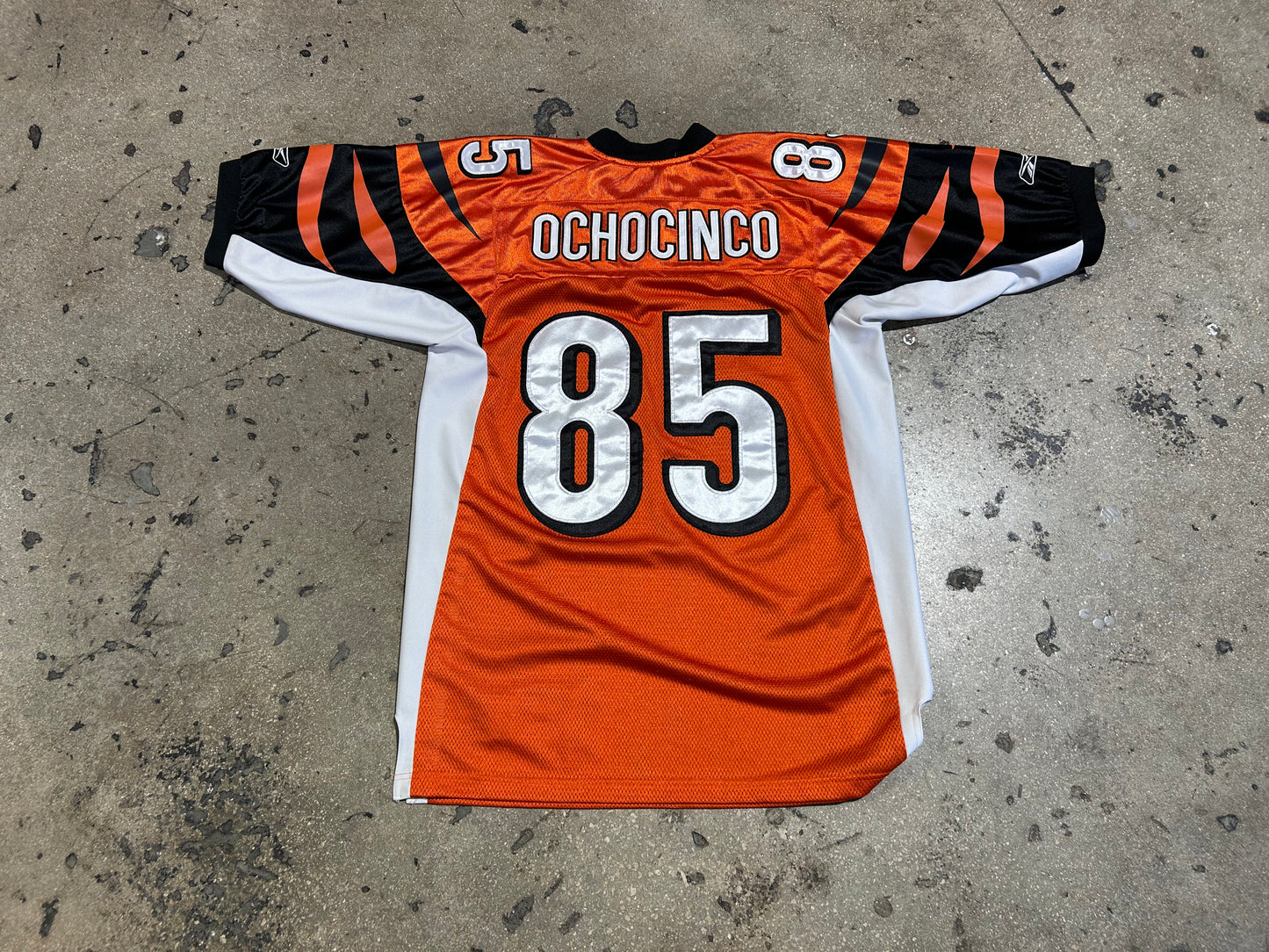 Reebok Cincinnati Bengals #85 Ochocinco Jersey - Orange Size 48/XL